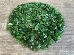 GAF TREASURES nephrite jade chips mini crystals ideal for vase fillers and decor accents.