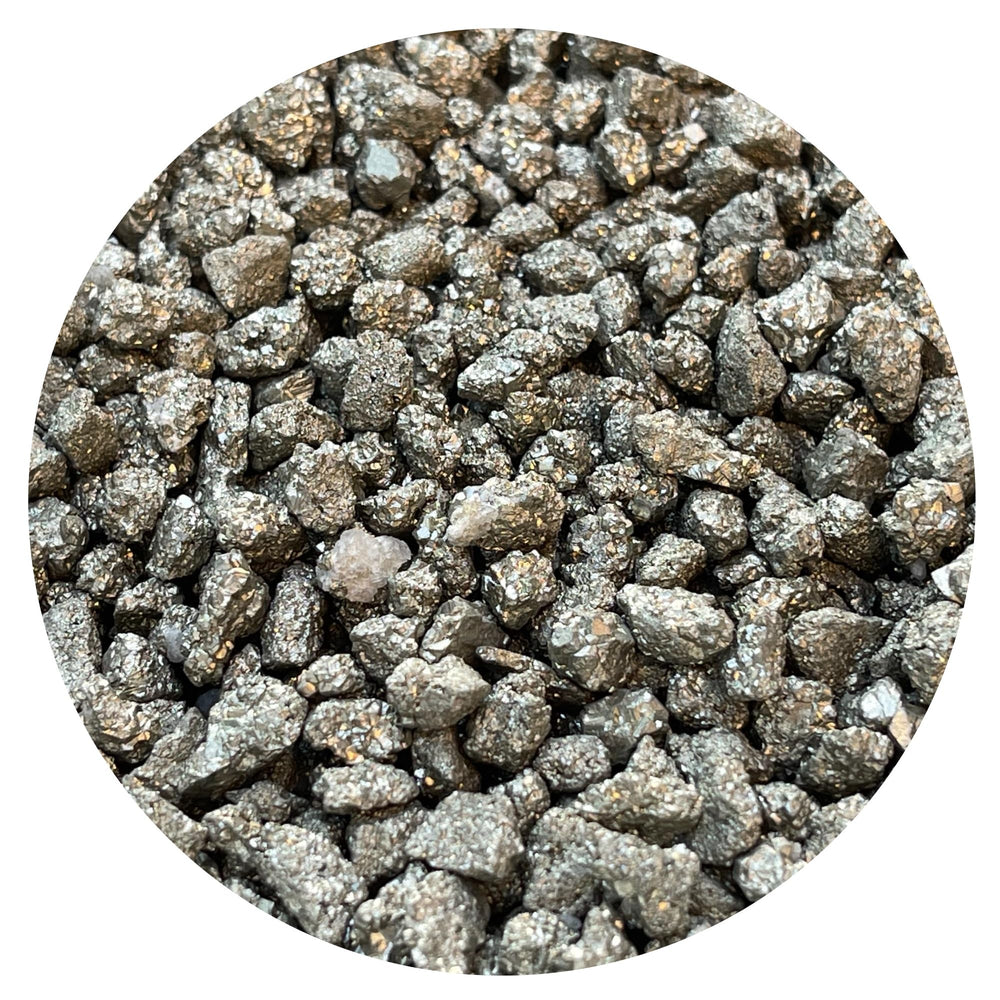 GAF TREASURES Pyrite chips for jewelry design and decor