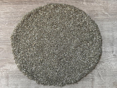 GAF TREASURES Pyrite sand chips with mixed sizes for crafts and texture.
