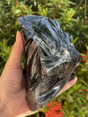GAF TREASURES rough obsidian edge detail ideal for display and collection
