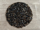 GAF Treasures Smoky Quartz chips close-up for 3–9 mm jewelry crafting and decor use