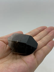 GAF TREASURES smoky quartz point 2-5 inch size showcases dramatic color for prominent decor