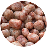 GAF Treasures sunstone tumbled stones for pocket carry and daily motivation