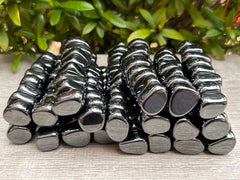GAF TREASURES magnetic hematite crystals in a group for grounding rituals.