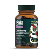 Gaia Herbs Cranberry Concentrate bottle on display, ready for daily urinary health support.