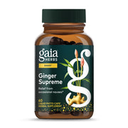 Gaia Herbs front packaging showing bottle and label for quick recognition and trust