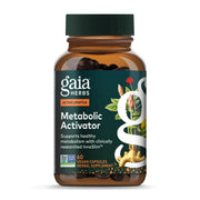 Gaia Herbs Metabolic Activator bottle front for daily metabolism support
