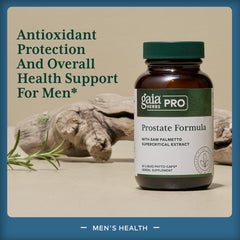 Gaia Herbs PRO Prostate Formula cap close-up showing freshness seal.