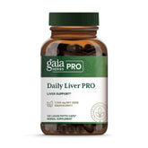 GAIA Herbs PRO Daily Liver Pro bottle front highlights milk thistle and turmeric for daily support