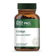 Gaia Herbs PRO Ginkgo bottle front highlighting brain support