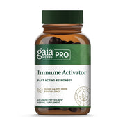 Gaia Herbs Pro Immune Activator bottle front highlighting natural immune support ingredients.