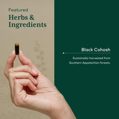 GAIA HERBS PRO organic black cohosh root extract highlighted in premium formula