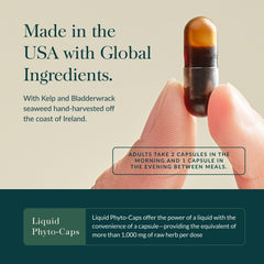 Gaia Herbs Thyroid Support ashwagandha in the capsule blend