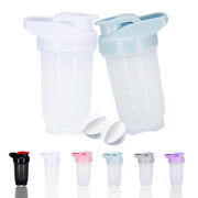 GAISHION shaker bottle 300ml with wide mouth for easy pouring and mixing