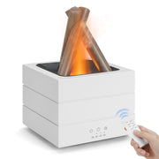 Gallkeat Campfire Flame Diffuser glow enhances cozy ambiance.