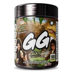 Gamer Supps GG Energy Guacamole Gamer Fart 9000 bottle close-up for keto-friendly energy on the go.