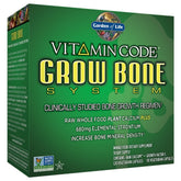 Garden of Life Vitamin Code Grow Bone bottle for daily bone support.
