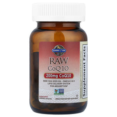 Garden of Life chia seed oil visualization with CoQ10