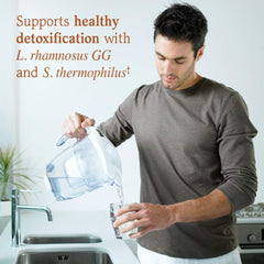 Label highlights vegan, non-GMO, and allergen-free ingredients for clean nutrition with Garden of Life.