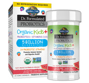 Garden of Life Kids+ Watermelon bottle with 30 chewables for immune support