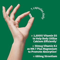 Garden of Life Grow Bone raw algaecal calcium source for bone support