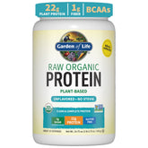 Garden of Life Organic Vegan Protein Powder unflavored pour for smooth shakes
