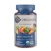 Garden of Life Organics Men 40+ Berry gummy bottle supports daily wellness with organic ingredients.