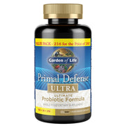 Garden of Life Primal Defense Ultra bottle front view for digestive balance