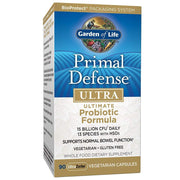 Garden of Life Primal Defense Ultra bottle front view for daily probiotic support