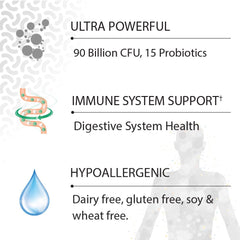 Garden of Life Probiotics doctor formulated seal signifies credibility