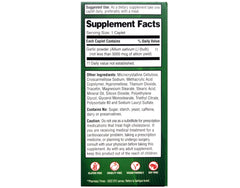 Garlique allicin yield 5000 mcg per tablet signaling potency.