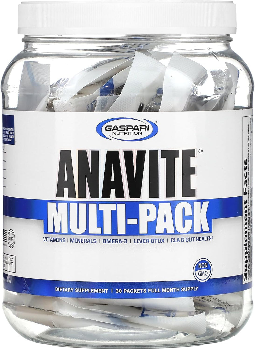 Gaspari Anavite 5in1 pack front view highlighting complete daily nutrition