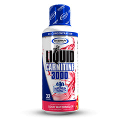 Gaspari Liquid L-Carnitine 3000 bottle for convenient energy during workouts.