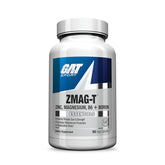 GAT SPORT ZMAG-T bottle with capsules highlighting muscle performance.