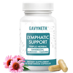 GAVYNETH Lymphatic Drainage bottle pour for simple daily support.