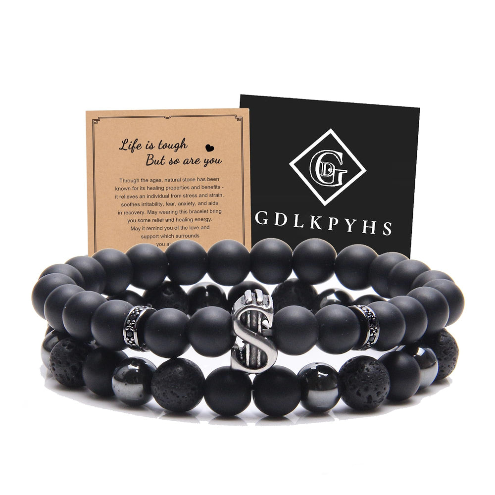GDLKPYHS Black Obsidian Bracelet close-up beads offer protective style and versatility