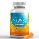 Geeoasis Liposomal NAC Gummies bottle with pineapple flavor for easy daily supplementation