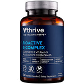 GEEGVV Vthrive bottle front showing veggie capsules for energy support.
