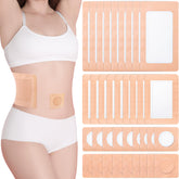 Geiserailie castor oil pack large wrap on waist for broad-area care.