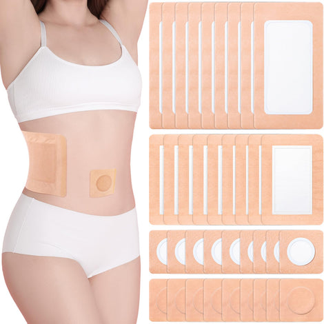 Geiserailie castor oil pack large wrap on waist for broad-area care.
