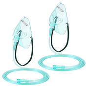 Geiserailie adult oxygen mask with 6.6 ft tubing for steady delivery