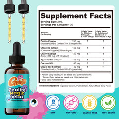 Geloyar Zeolite Detox Kids Drops chlorella ingredient highlight