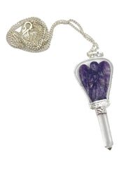 GEMSCITE angel pendant pair for meditation and guardian energy