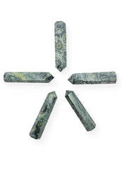 GEMSCITE Kambaba Jasper pencil points for jewelry making and crystal grids