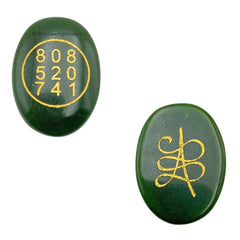 GEMSCITE Zibu Coins with golden engravings 808-520-741 for charm.