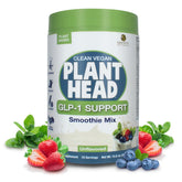 Genceutic Naturals Clean Vegan Head bottle promotes GLP-1 support and hair vitality