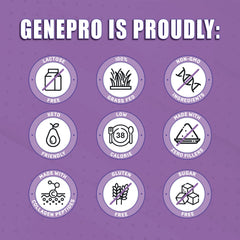 GENEPRO GEN. 3 collagen peptides close-up for skin and nails support