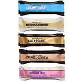 Generic Barebeils protein bars front packaging showing a convenient high-protein snack for busy days.