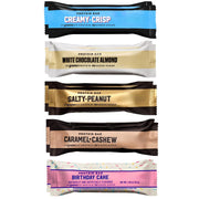 Generic Barebeils protein bars front packaging showing a convenient high-protein snack for busy days.