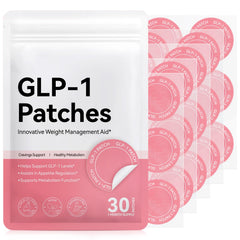 Generic GLP-1 patches pack, daily-use application and safety features.